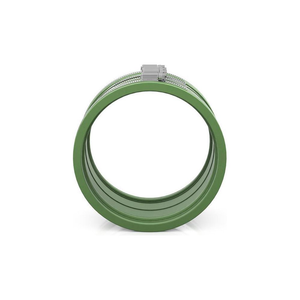 Crassus Schlauchadapter Typ 2B CSC 165 140-165mm, 2,5 bar, FKM/V2A, Gummi... CRASSUS-CRA14041FKM 4260431851633 (Abb. 4)