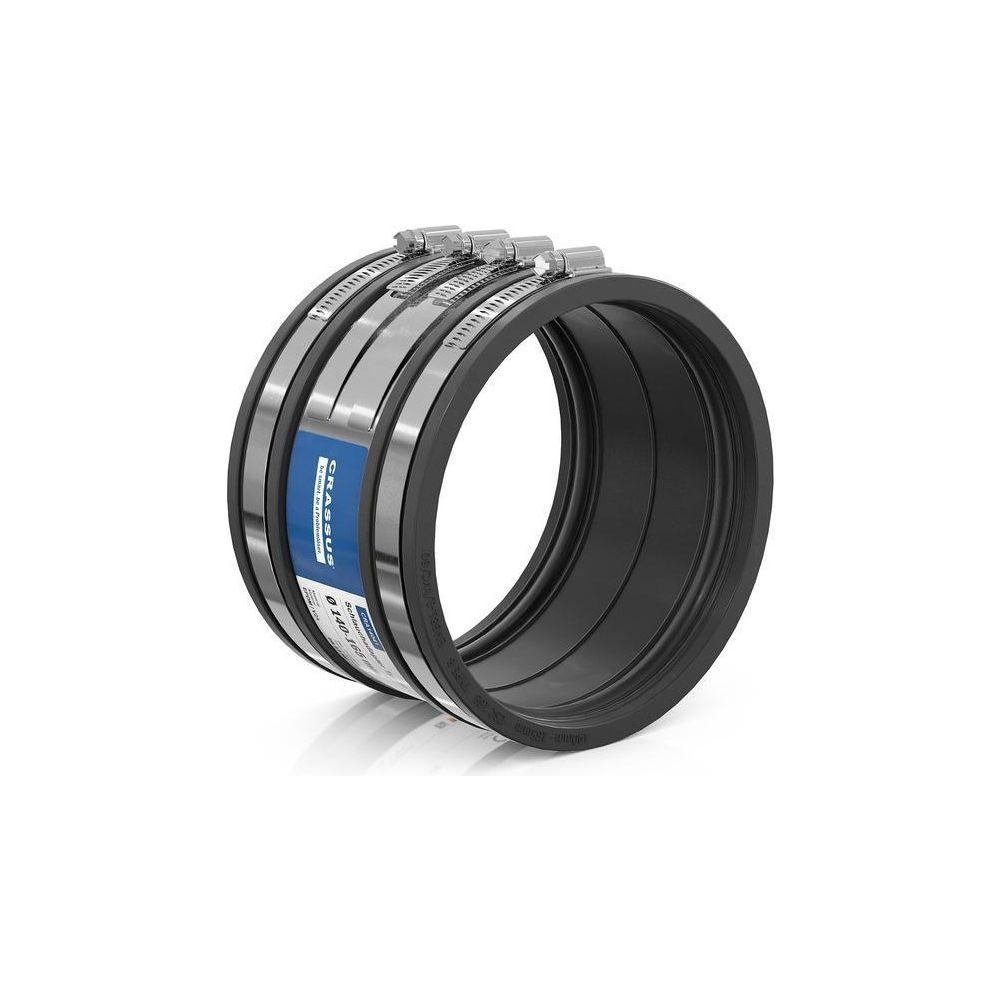 Crassus Schlauchadapter Typ 2B CSC 165, 140-165mm, 2,5 bar, EPDM/V2A, CRA14041... CRASSUS-CRA14041 4260182340417 (Abb. 2)