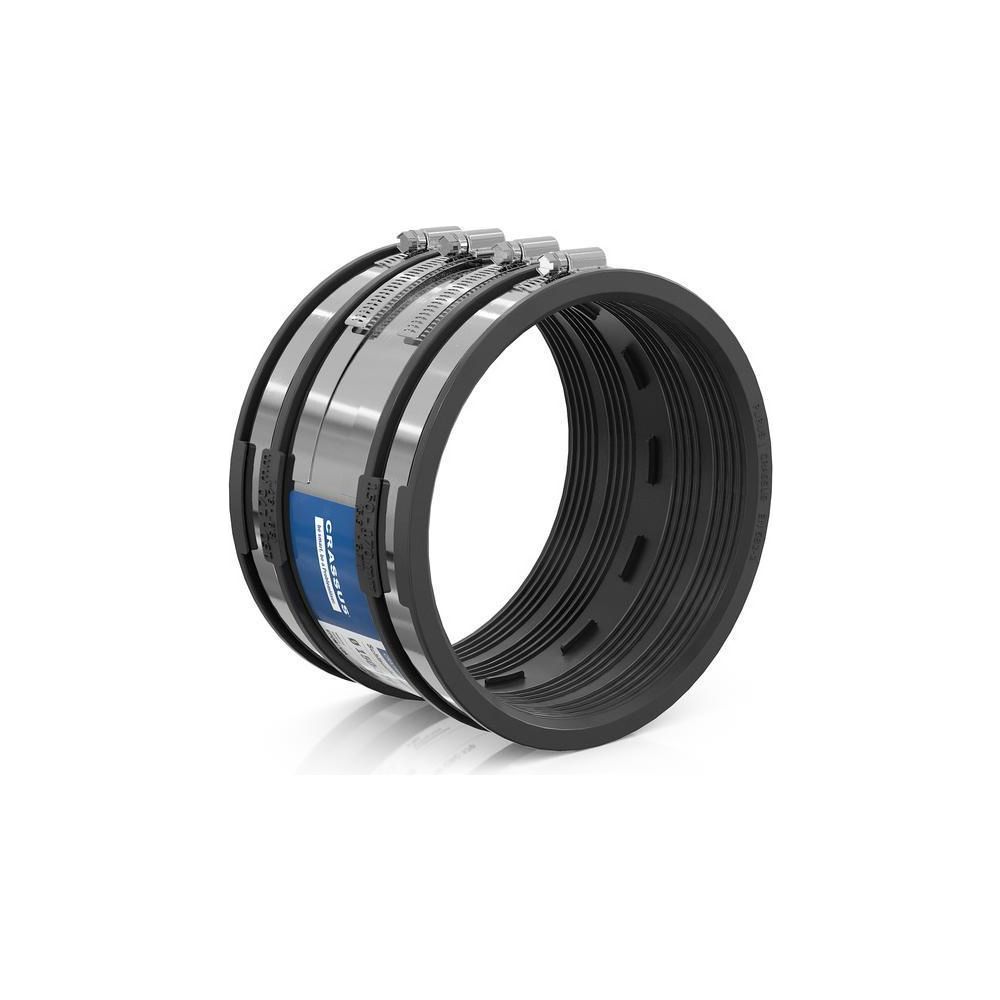 Crassus Schlauchadapter Typ 2B CSC 170, 150-170mm, 2,5 bar, EPDM/V2A, CRA14042... CRASSUS-CRA14042 4260182340424 (Abb. 2)