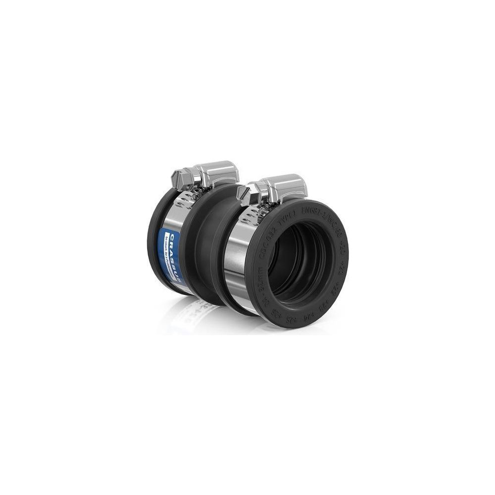 Crassus Schlauchadapter Typ 1 CDC 032, 24-32mm, 0,6 bar, 68mm, EPDM/V2A... CRASSUS-CRA14048 4260431851756 (Abb. 2)