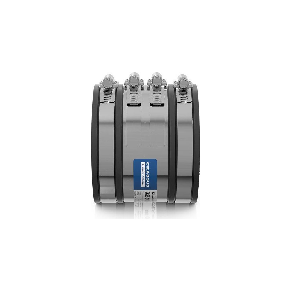 Crassus Schlauchadapter Typ 2B CSC 098, 85-100mm, 2,5 bar, EPDM/V2A, CRA14058... CRASSUS-CRA14058 4260431852067 (Abb. 3)