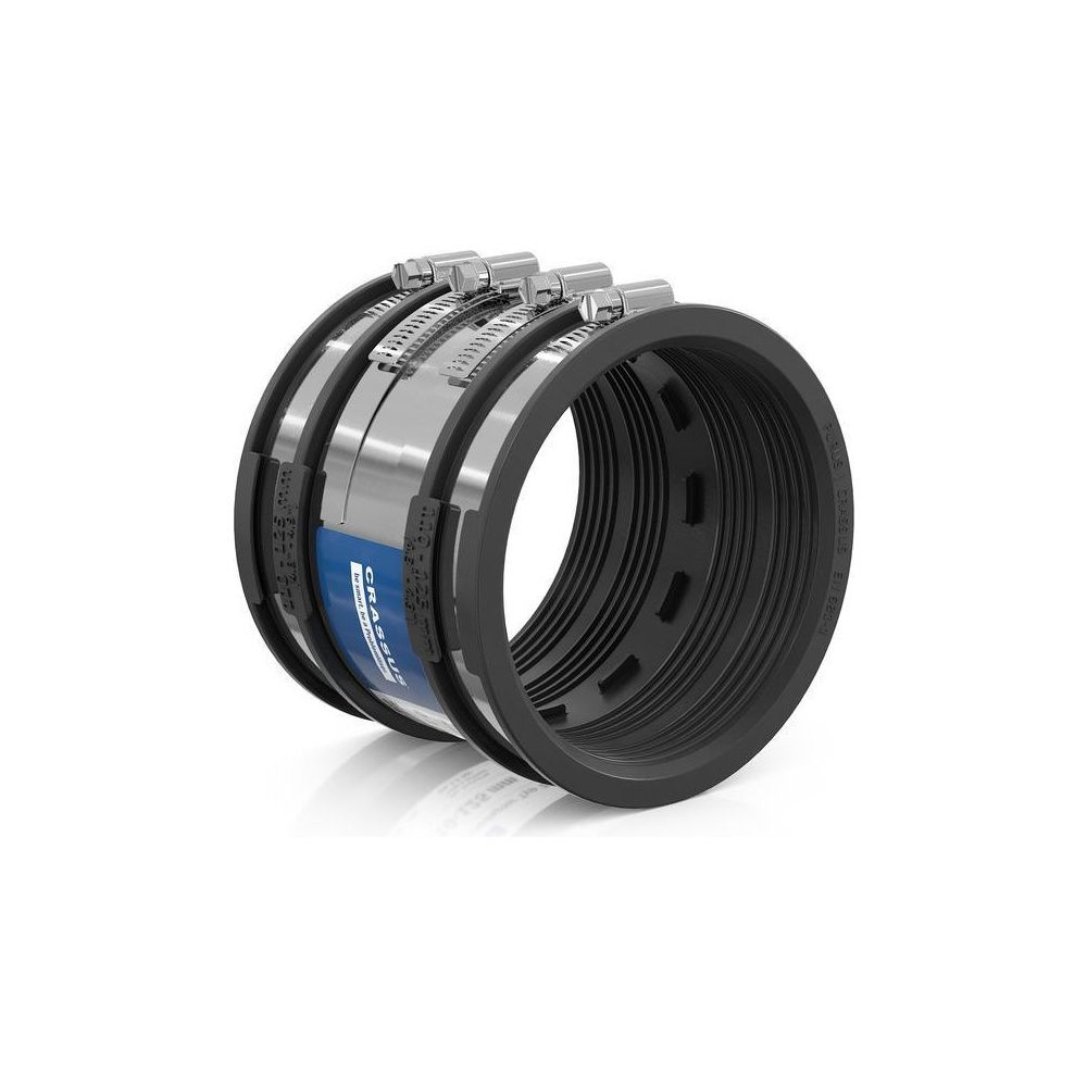 Crassus Schlauchadapter Typ 2B CSC 125, 110-125mm, 2,5 bar, EPDM/V2A, CRA14109... CRASSUS-CRA14109 4260182341032 (Abb. 2)