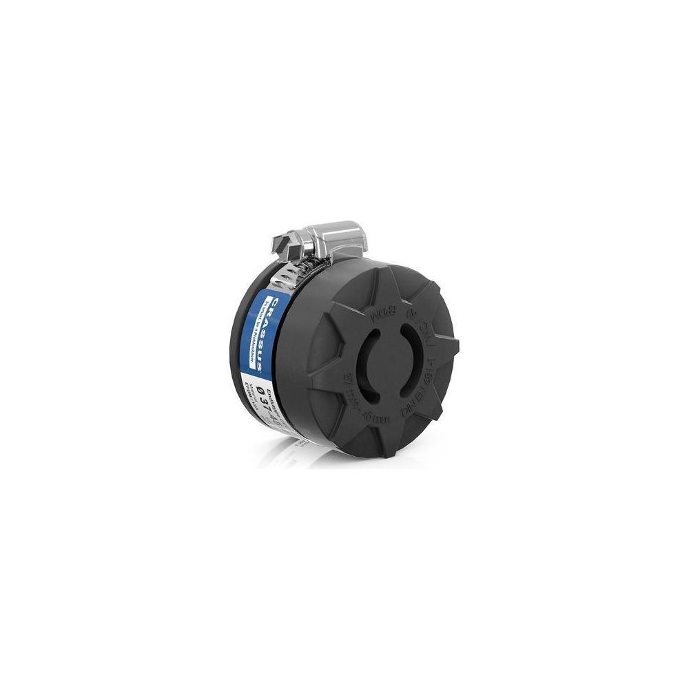 Crassus Endkappe CEC 045, 37-45mm, bis 0,6 bar, 40mm, EPDM/V2A, Schwarz... CRASSUS-CRA15074 4260182346341 (Abb. 2)