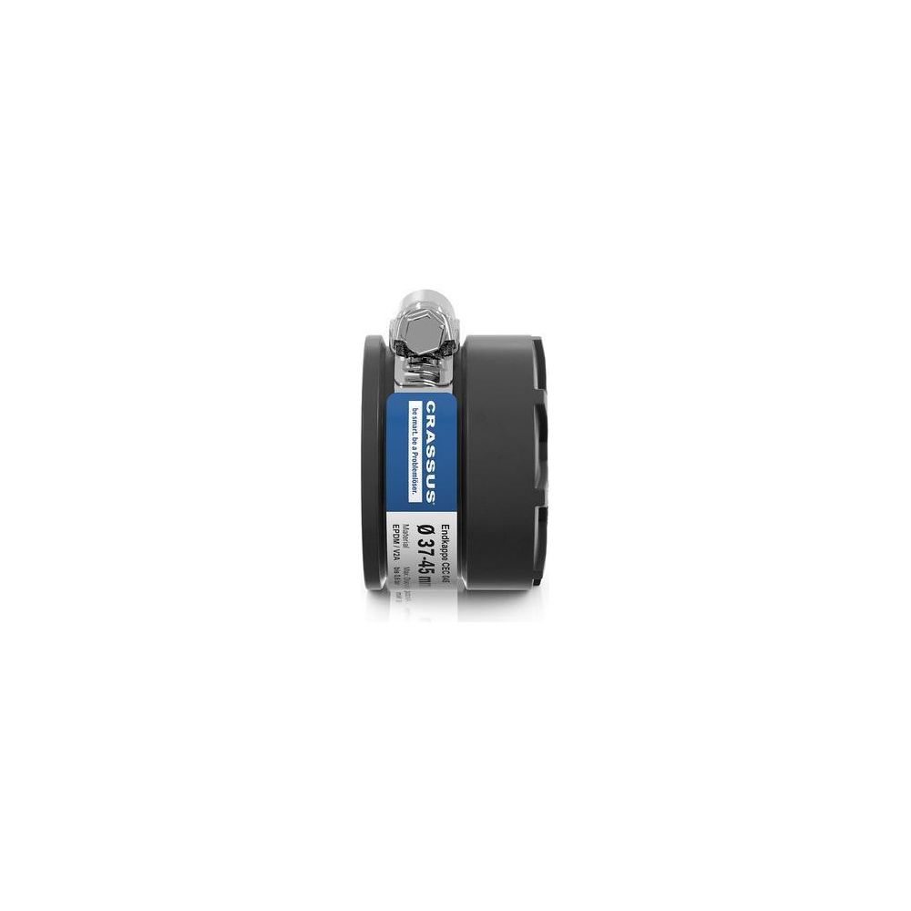 Crassus Endkappe CEC 045, 37-45mm, bis 0,6 bar, 40mm, EPDM/V2A, Schwarz... CRASSUS-CRA15074 4260182346341 (Abb. 3)