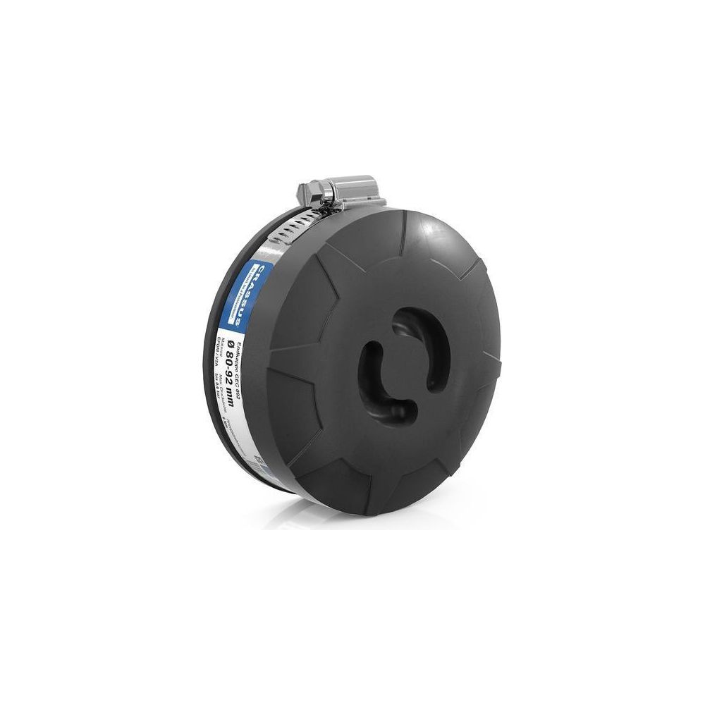 Crassus Endkappe CEC 092, 80-92mm, bis 0,6 bar, 44mm, EPDM/V2A, Schwarz... CRASSUS-CRA15076 4260182340769 (Abb. 2)