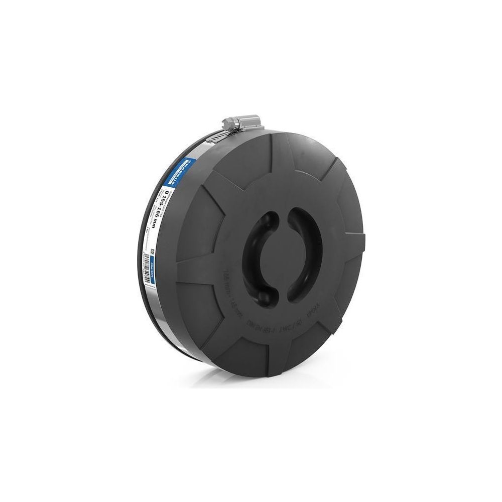 Crassus Endkappe CEC 165, 155-165mm, bis 0,6 bar, 54mm, EPDM/V2A, Schwarz... CRASSUS-CRA15079 4260182340790 (Abb. 2)