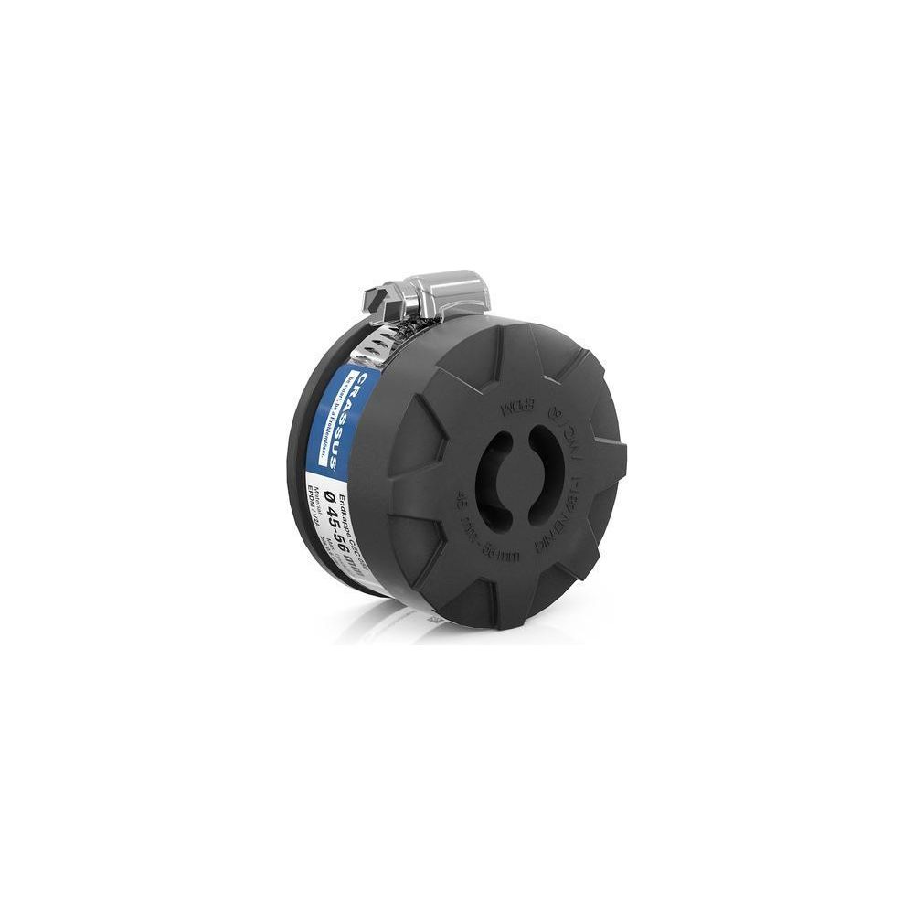 Crassus Endkappe CEC 056, 45-56mm, bis 0,6 bar, 40mm, EPDM/V2A, Schwarz... CRASSUS-CRA15757 4260182343302 (Abb. 2)