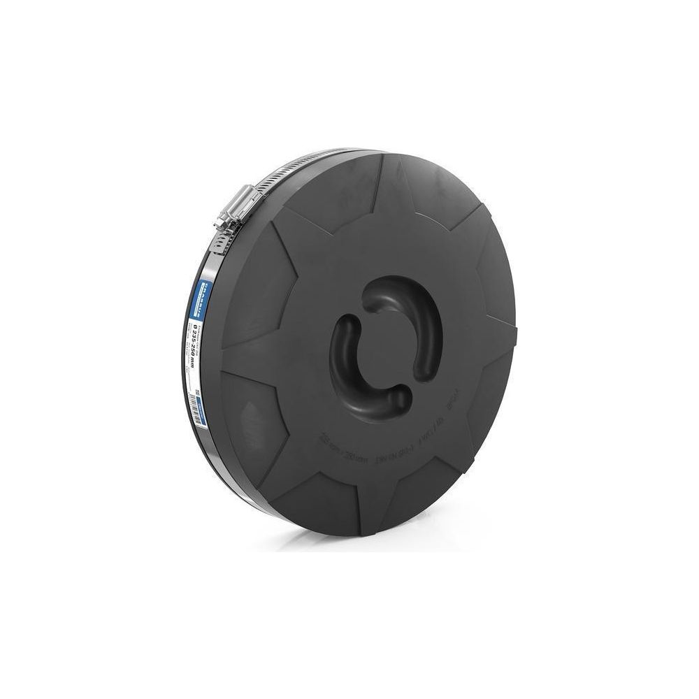 Crassus Endkappe CEC 250, 235-250mm, bis 0,6 bar, 54mm, EPDM/V2A, Schwarz... CRASSUS-CRA15767 4260182346105 (Abb. 2)