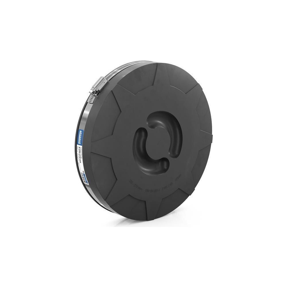 Crassus Endkappe CEC 270, 255-270mm, bis 0,6 bar, 54mm, EPDM/V2A, Schwarz... CRASSUS-CRA15768 4260182346112 (Abb. 2)
