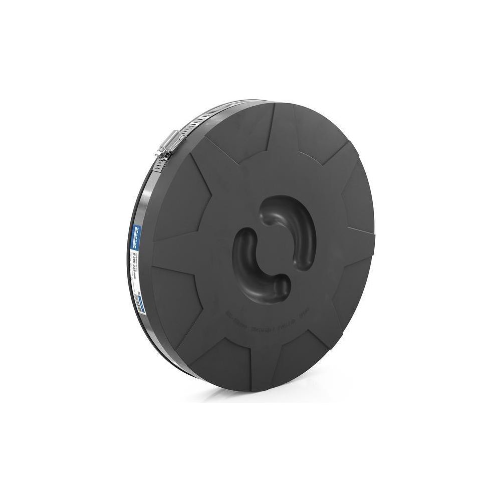 Crassus Endkappe CEC 315, 300-315mm, bis 0,6 bar, 54mm, EPDM/V2A, Schwarz... CRASSUS-CRA15769 4260182346129 (Abb. 2)