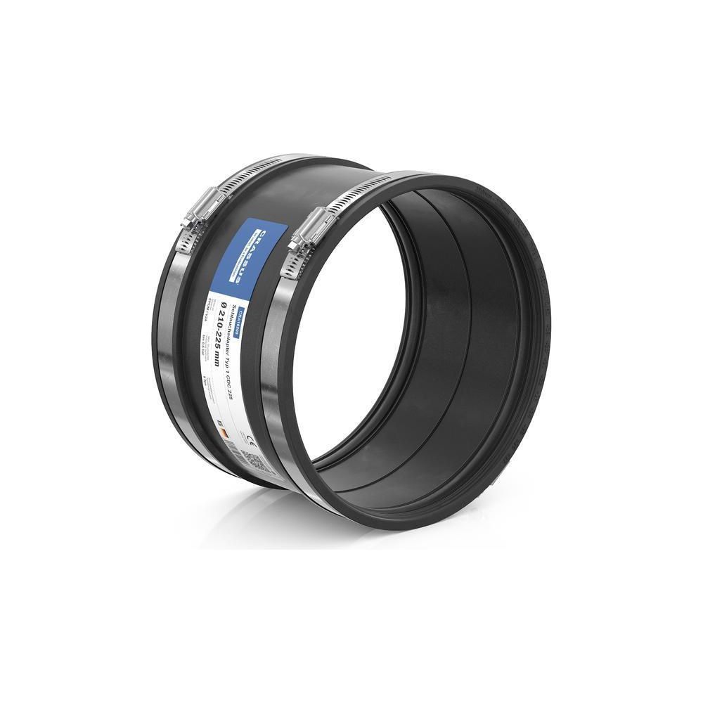Crassus Schlauchadapter Typ 1 CDC 225, 210-225mm, 0,6 bar, EPDM/V2A, 150mm... CRASSUS-CRA16205 4260182342053 (Abb. 2)