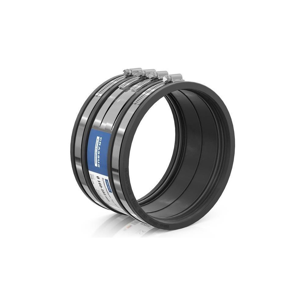 Crassus Schlauchadapter Typ 2B CSC 185, 160-185mm, 2,5 bar, EPDM/V2A, CRA16216... CRASSUS-CRA16216 4260182342169 (Abb. 2)