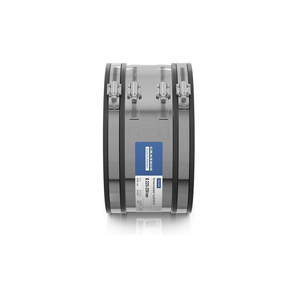 Crassus Schlauchadapter Typ 2B CSC 250, 225-250mm, 2,5 bar, 150mm, EPDM, V2A... CRASSUS-CRA16220 4260182342206 (Abb. 3)