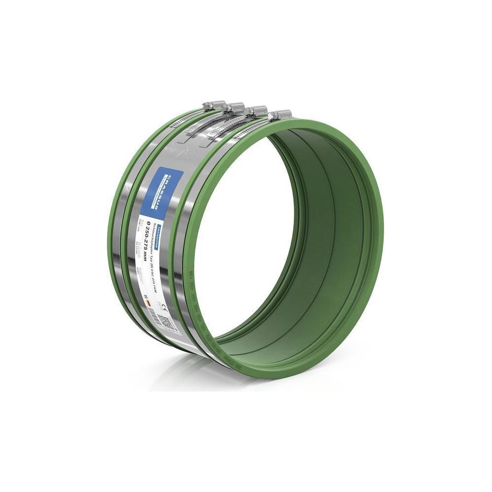 Crassus Schlauchadapter Typ 2B CSC 275, 250-275mm, 2,5 bar, FKM/V2A, CRA16221FKM... CRASSUS-CRA16221FKM 4260431851879 (Abb. 2)
