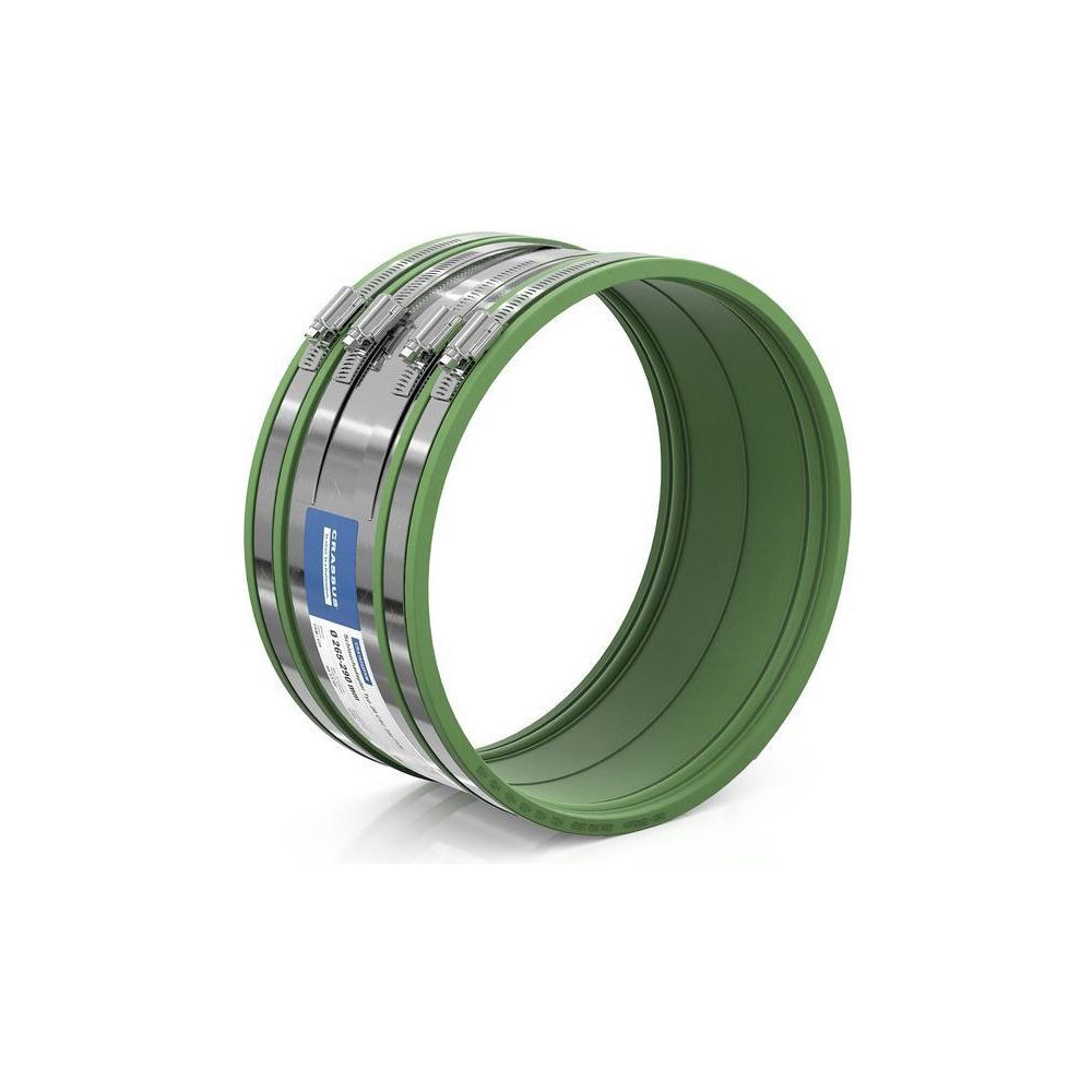 Crassus Schlauchadapter Typ 2B CSC 290, 265-290mm, 2,5 bar, 150mm, FKM/V2A... CRASSUS-CRA16222FKM 4260431851664 (Abb. 2)