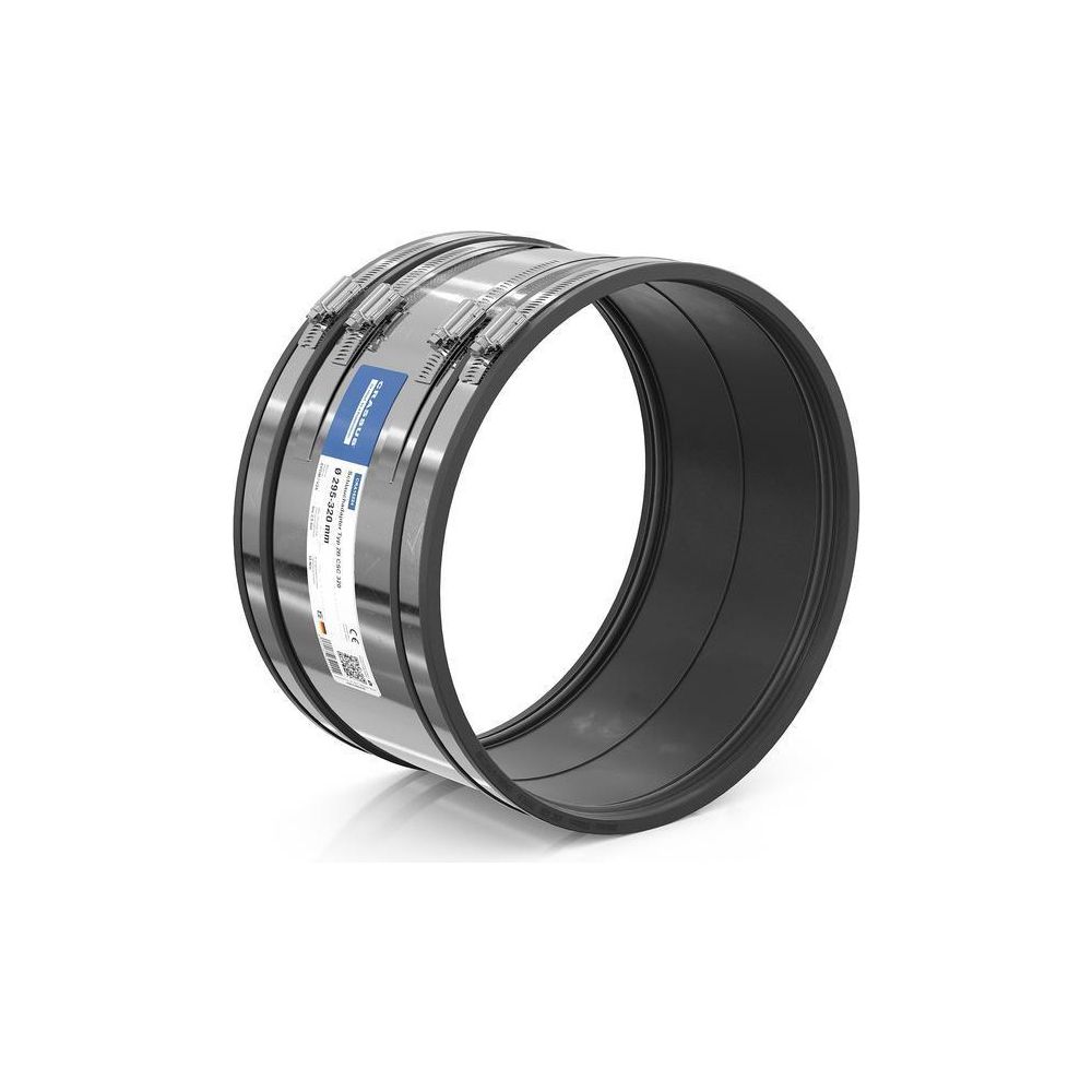 Crassus Schlauchadapter Typ 2B CSC 320, 295-320mm, 2,5 bar, EPDM/V2A, CRA16224... CRASSUS-CRA16224 4260182342244 (Abb. 2)