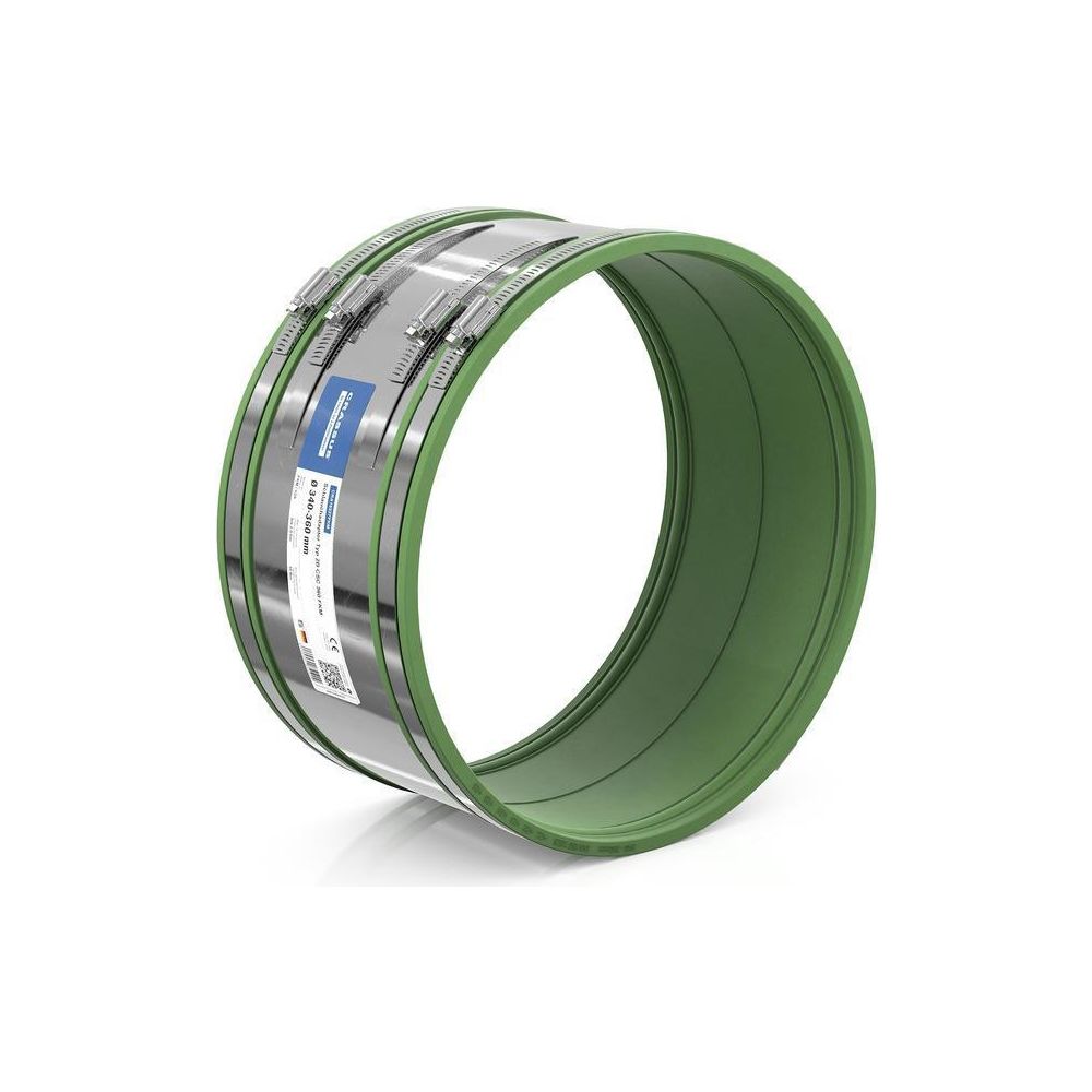 Crassus Schlauchadapter Typ 2B CSC 360, 340-360mm, 2,5 bar, FKM/V2A, CRA16227FKM... CRASSUS-CRA16227FKM 4260431851909 (Abb. 2)