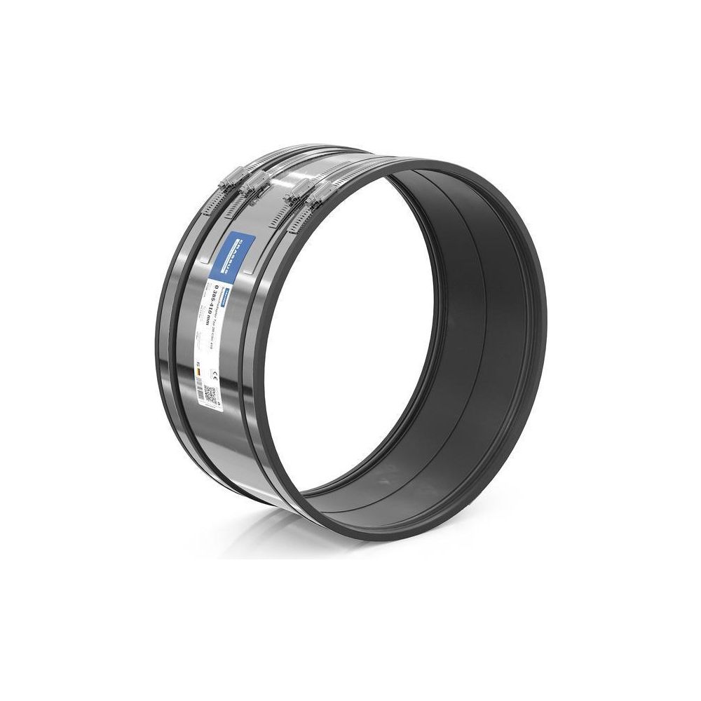 Crassus Schlauchadapter Typ 2B CSC 410, 385-410mm, 2,5 bar, EPDM/V2A, CRA16229... CRASSUS-CRA16229 4260182342299 (Abb. 2)