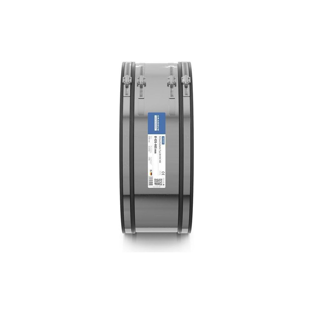 Crassus Schlauchadapter Typ 2B CSC 465, 435-465mm, 2,5 bar, EPDM/V2A, Gummi... CRASSUS-CRA16232 4260182342329 (Abb. 3)