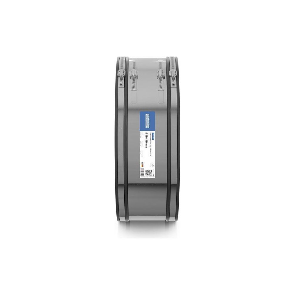Crassus Schlauchadapter Typ 2B CSC 510, 480-510mm, 2,5 bar, EPDM/V2A, CRA16234... CRASSUS-CRA16234 4260182342343 (Abb. 3)