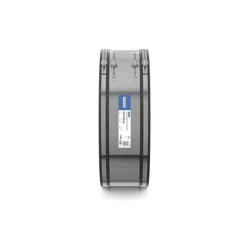 Crassus Schlauchadapter Typ 2B CSC 540, 510-540mm, 2,5 bar, EPDM/V2A, CRA16236... CRASSUS-CRA16236 4260182342367 (Abb. 3)