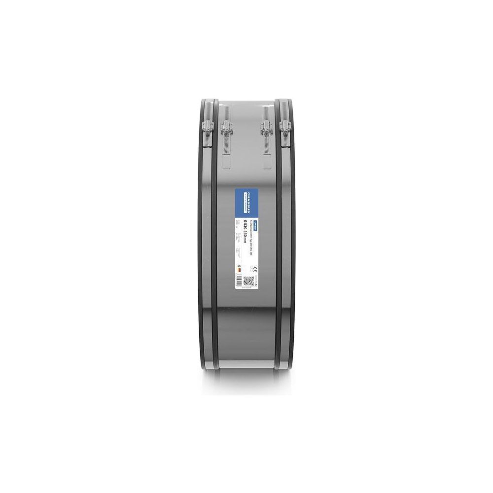 Crassus Schlauchadapter Typ 2B CSC 560, 530-560mm, 2,5 bar, EPDM/V2A, 190mm, Gummi... CRASSUS-CRA16237 4260182341124 (Abb. 3)