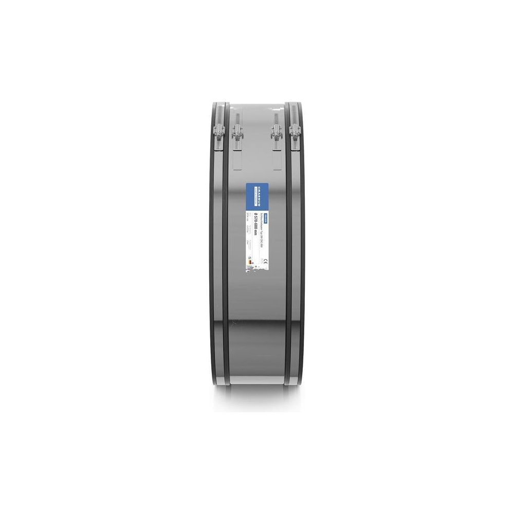 Crassus Schlauchadapter Typ 2B CSC 600, 570-600mm, 2,5 bar, EPDM/V2A, CRA16239... CRASSUS-CRA16239 4260182341155 (Abb. 3)