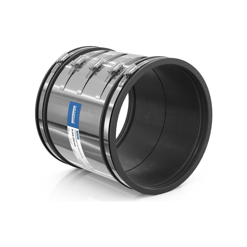 Crassus Schlauchadapter Typ 2B XL CSC 290, 265-290mm, 2,5 bar, 300mm, EPDM/V2A... CRASSUS-CRA16901 4260431853071 (Abb. 2)
