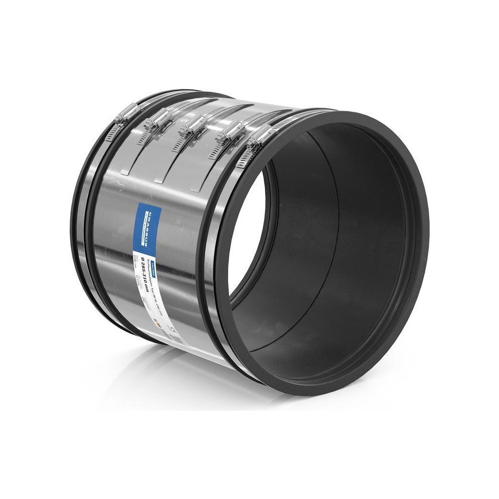 Crassus Schlauchadapter Typ 2B XL CSC 310, 285-310mm, 2,5 bar, 300mm, EPDM/V2A... CRASSUS-CRA16902 4260431853088 (Abb. 2)
