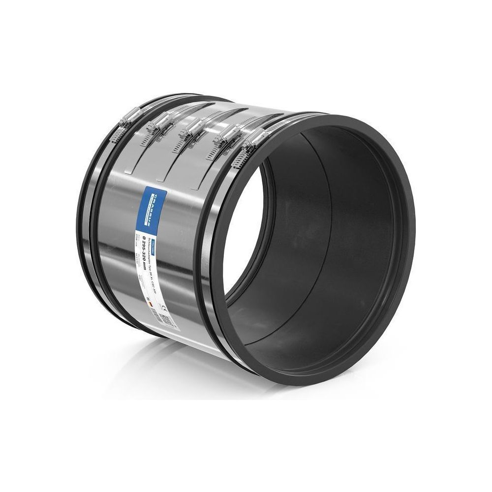 Crassus Schlauchadapter 2B XL CSC 320, 295-320mm, 2,5 bar, 300mm, EPDM/V2A... CRASSUS-CRA16903 4260431853095 (Abb. 2)