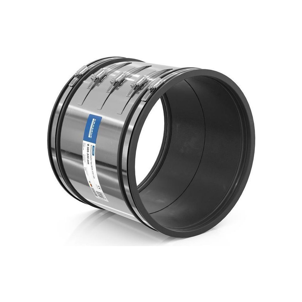 Crassus Schlauchadapter Typ 2B XL CSC 335, 305-335mm, 2,5 bar, EPDM/V2A... CRASSUS-CRA16904 4260431853101 (Abb. 2)
