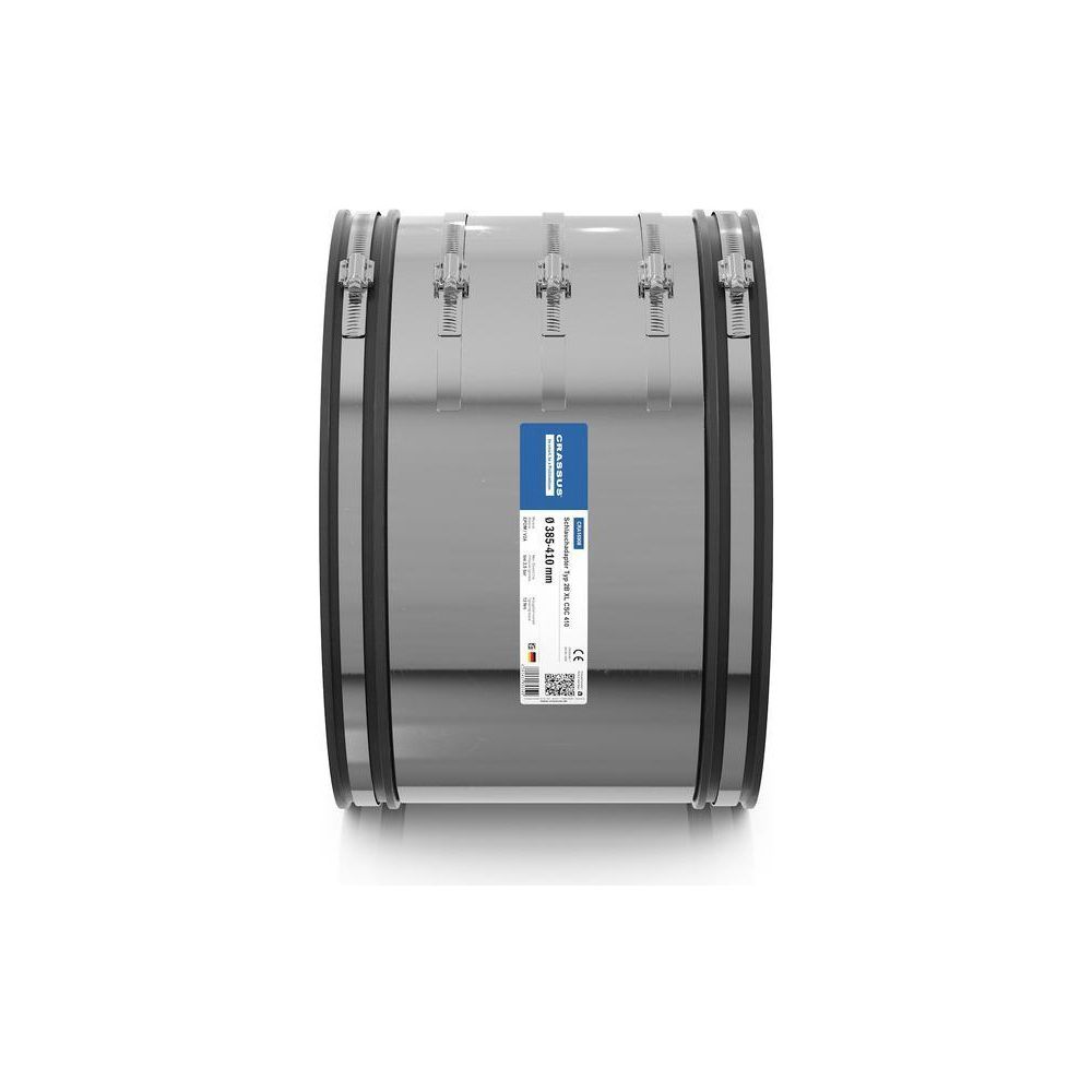 Crassus Schlauchadapter 2B XL CSC 410, 385-410mm, 2,5 bar, 300mm, EPDM/V2A... CRASSUS-CRA16908 4260431853149 (Abb. 3)
