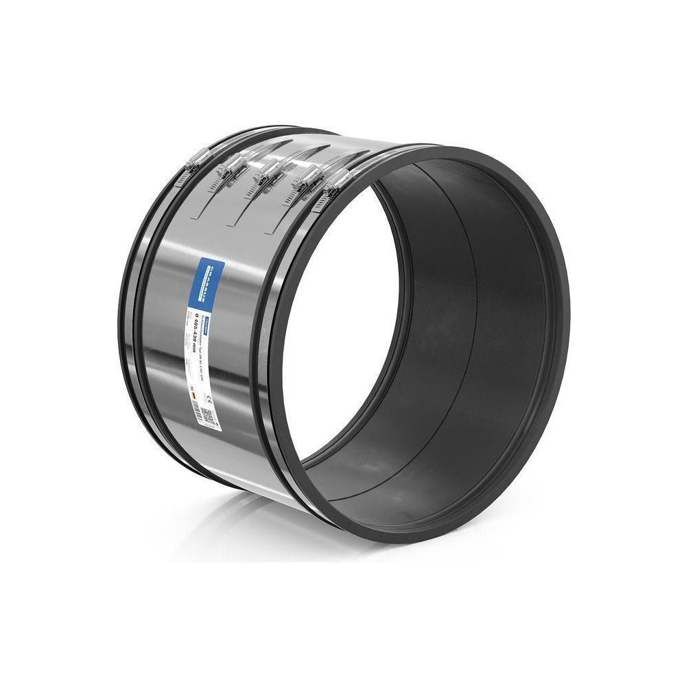 Crassus Schlauchadapter Typ 2B XL CSC 430, 405-430mm, 2,5 bar, EPDM/V2A... CRASSUS-CRA16910 4260431853163 (Abb. 2)
