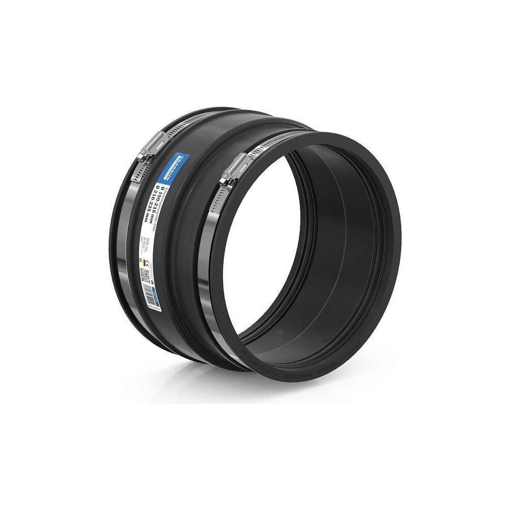 Crassus Adapterkupplung CAC 2356, 210-235mm auf 190-215mm, bis 0,6 bar, 150mm, EPDM/V... CRASSUS-CRA17188 4260182342909 (Abb. 2)