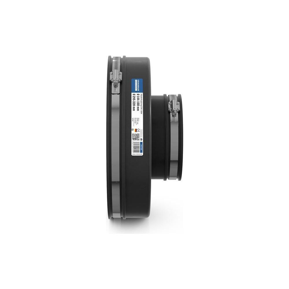 Crassus Adapterkupplung CAC 3204, 295-320mm auf 144-160mm, bis 0,6 bar, EPDM/V2A... CRASSUS-CRA17200 4260182343012 (Abb. 3)