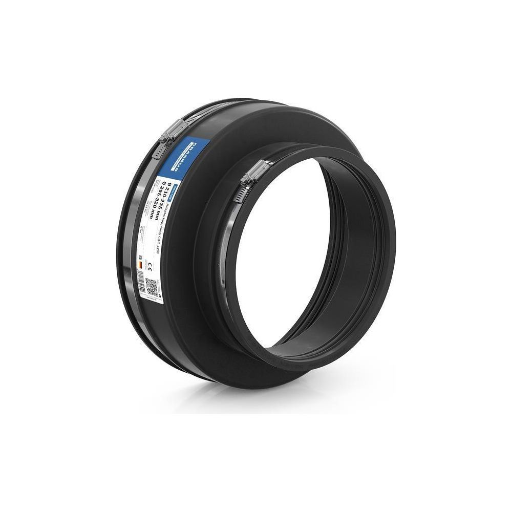 Crassus Adapterkupplung CAC 3207, 295-320mm auf 210-235mm, bis 0,6 bar, 150mm, EPDM/V... CRASSUS-CRA17206 4260182346440 (Abb. 2)