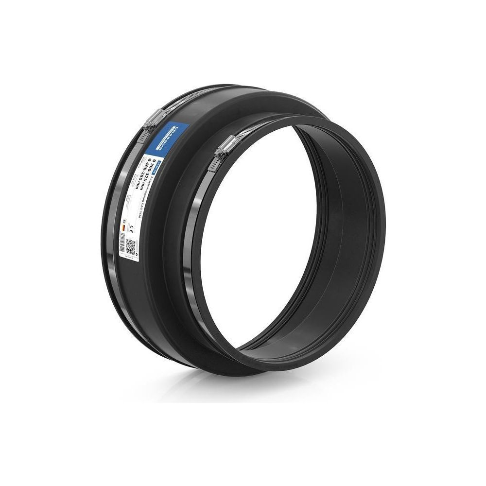 Crassus Adapterkupplung CAC 3850, 360-385mm auf 300-325mm, bis 0,6 bar, 165mm, EPDM/V... CRASSUS-CRA17215 4260182343111 (Abb. 2)