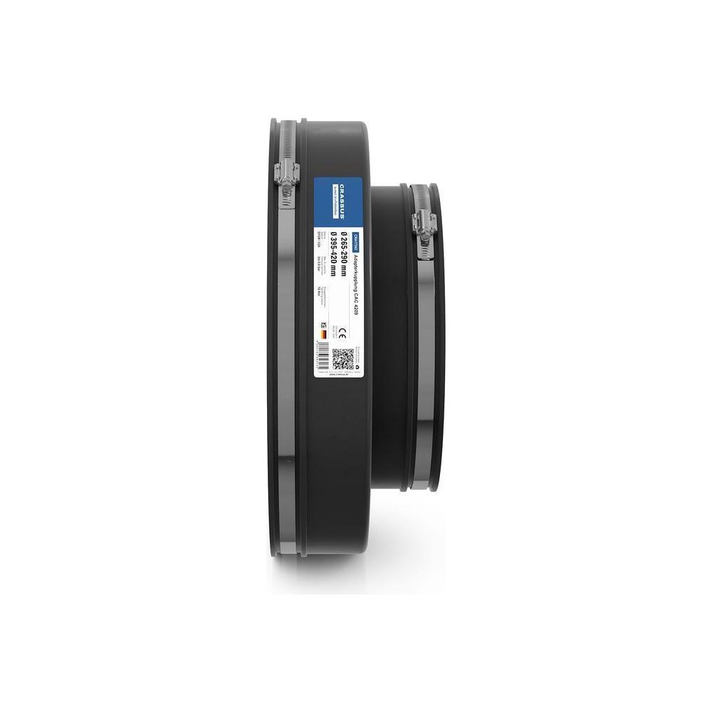 Crassus Adapterkupplung CAC 4209, 395-420mm auf 265-290mm, bis 0,6 bar, EPDM/V2A... CRASSUS-CRA17242 4260182343135 (Abb. 3)