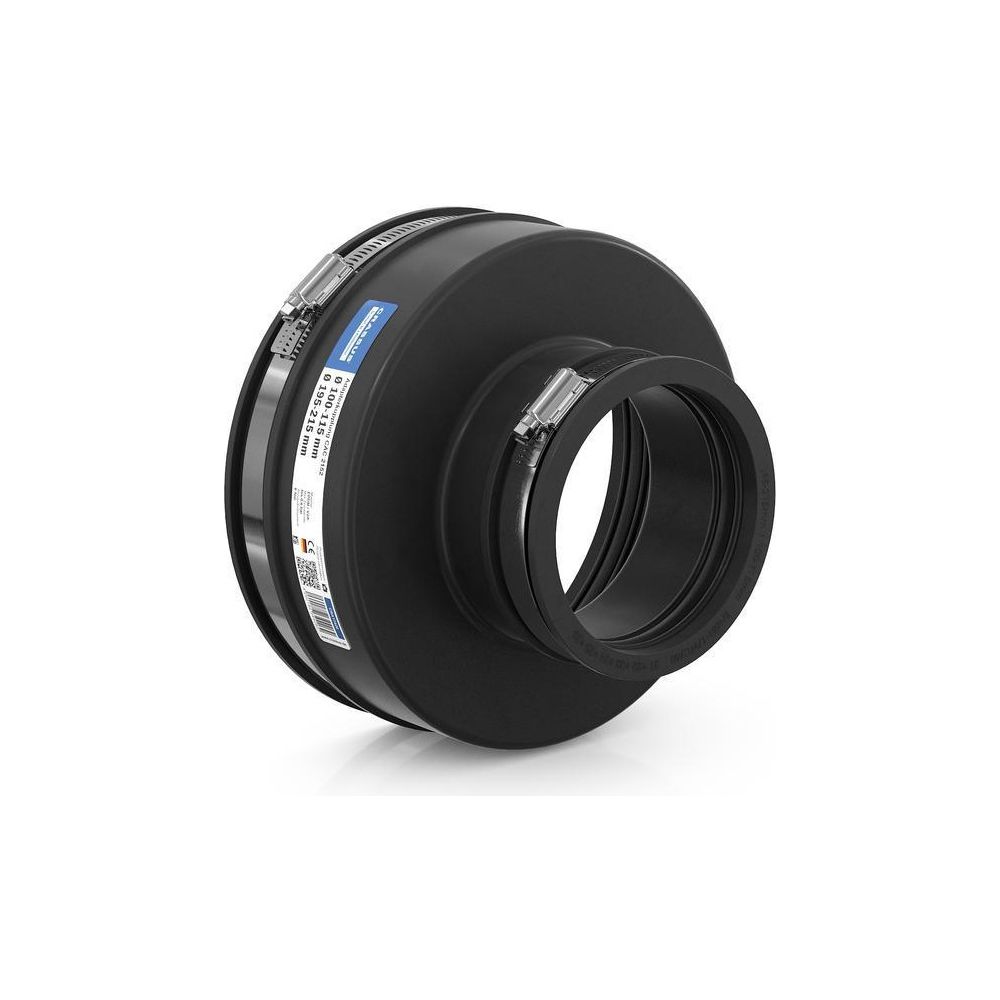 Crassus Adapterkupplung CAC 2152, 195-215mm auf 100-115mm, bis 0,6 bar, 150mm, EPDM/V... CRASSUS-CRA17426 4260182344262 (Abb. 2)
