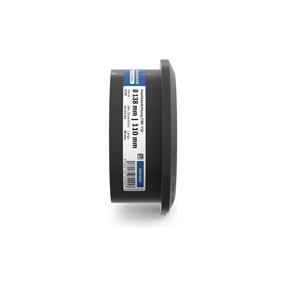 Crassus Anschlussdichtung CSK 110, DN 110, Bohrloch 138mm, AD-Rohr 110mm, bis 2,5 bar... CRASSUS-CRA18206 4260182344057 (Abb. 3)