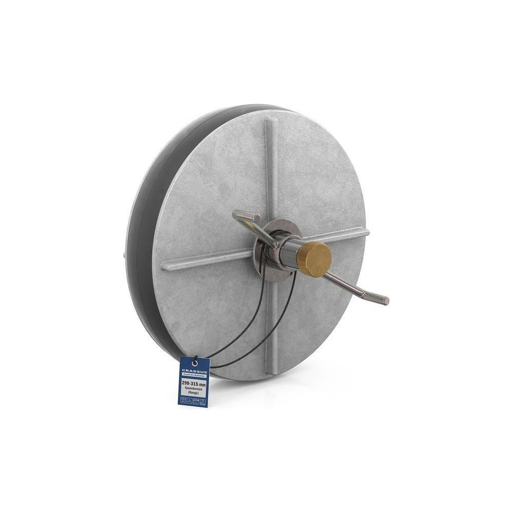 Crassus Schnellverschlussstopfen CSV 300, 298-315mm, bis 0,5 bar, 250mm, EPDM/Alumini... CRASSUS-CRA18632 4260182343241 (Abb. 2)
