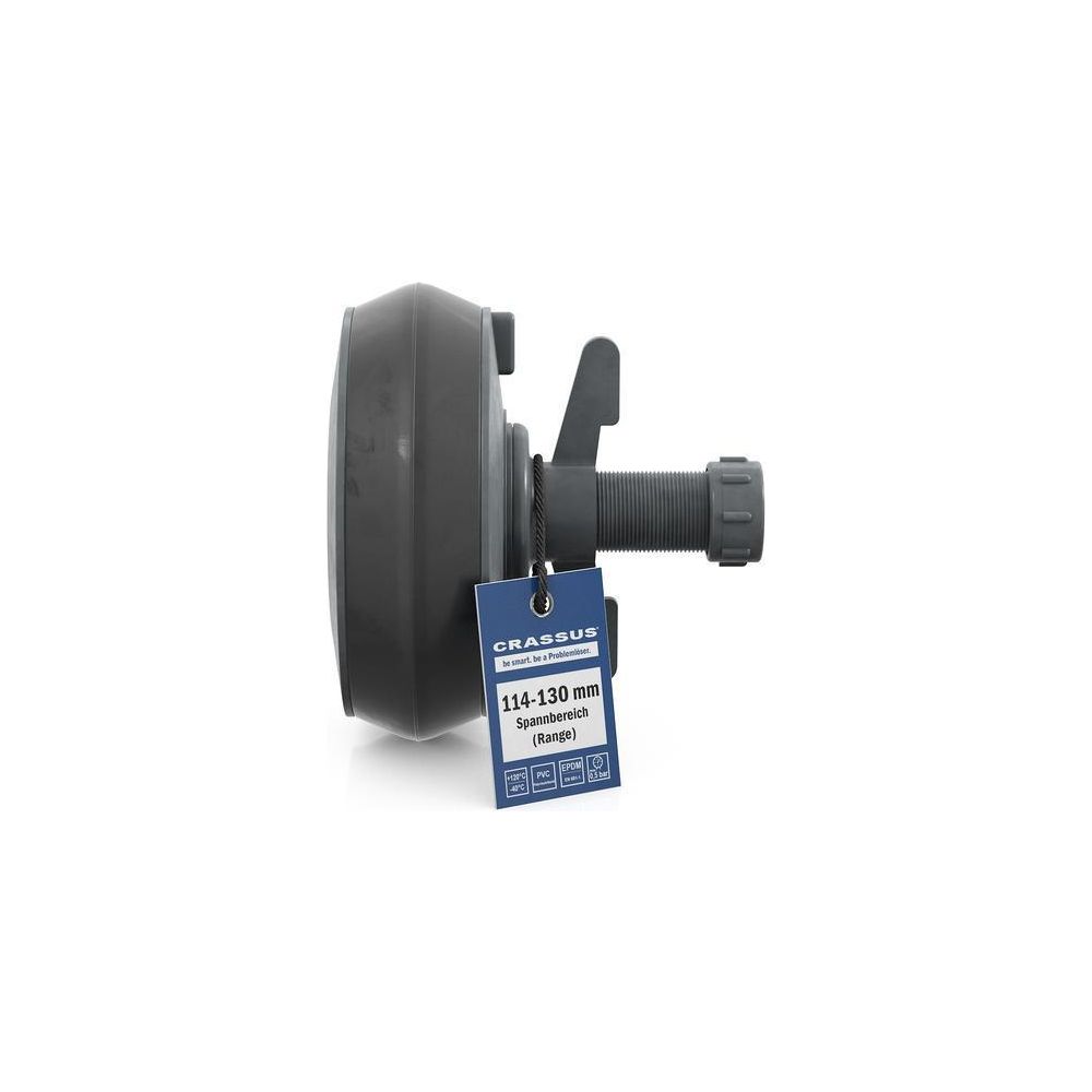 Crassus Schnellverschlussstopfen CSV 120 PVC, 114-130mm, bis 0,5 bar, 100mm, EPDM/PVC... CRASSUS-CRA18642 4260182345689 (Abb. 3)
