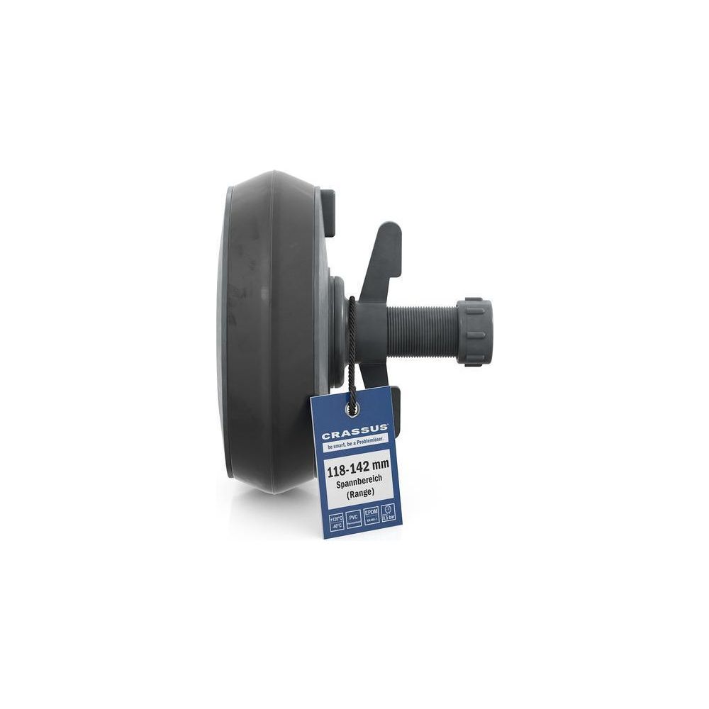 Crassus Schnellverschlussstopfen CSV 125 PVC, 118-142mm, bis 0,5 bar, 100mm, EPDM/PVC... CRASSUS-CRA18643 4260182345696 (Abb. 3)