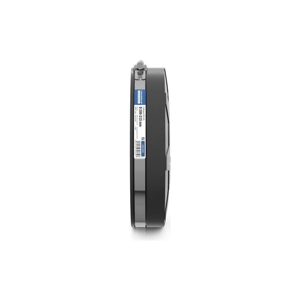 Crassus Endkappe CEC 215, 200-215mm, bis 0,6 bar, 54mm, EPDM/V2A, Schwarz... CRASSUS-CRA18762 4260182343357 (Abb. 3)