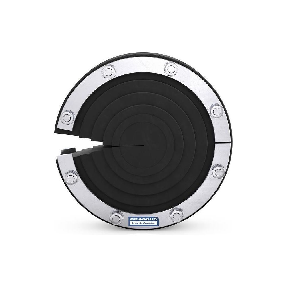 Crassus Pressringdichtung DD-T Universal geteilt, DN 100, AD 18-65mm, 1,5 bar, Dic... CRASSUS-CRA21001V2A 4260182348499 (Abb. 4)