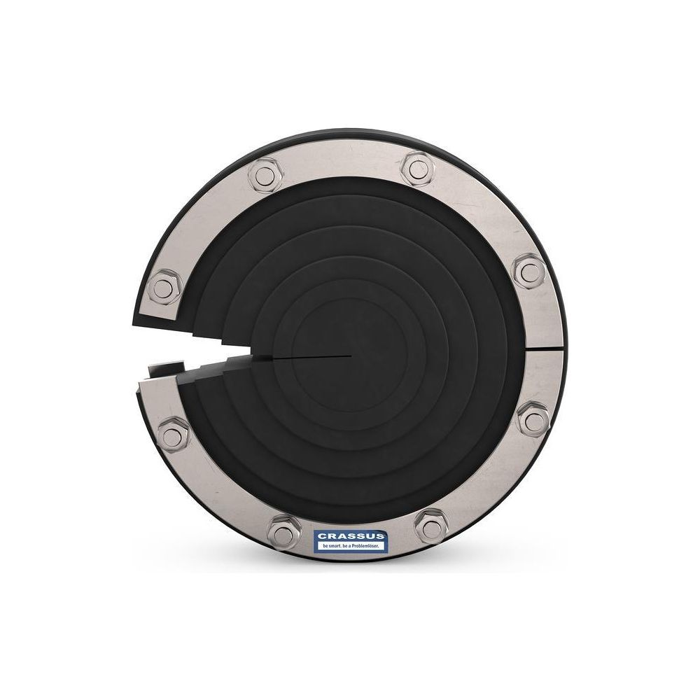 Crassus Pressringdichtung DD-T Universal geteilt, DN 100, AD 18-65mm, 1,5 bar, Dic... CRASSUS-CRA21001V4A 4260391372629 (Abb. 4)
