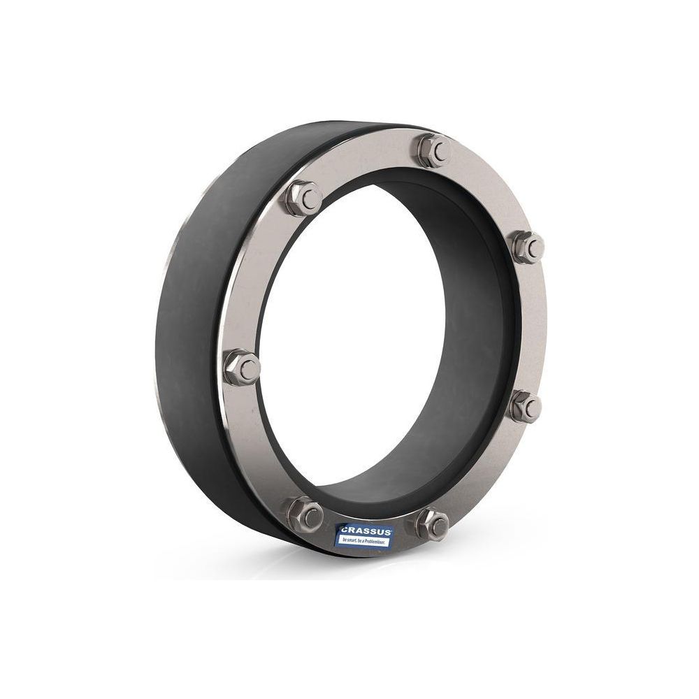 Crassus Pressringdichtung DD, DN 400, AD 280mm, 3 bar, Dichtung 40mm, EPDM/V4A... CRASSUS-CRA21071V4A 4260391374043 (Abb. 2)