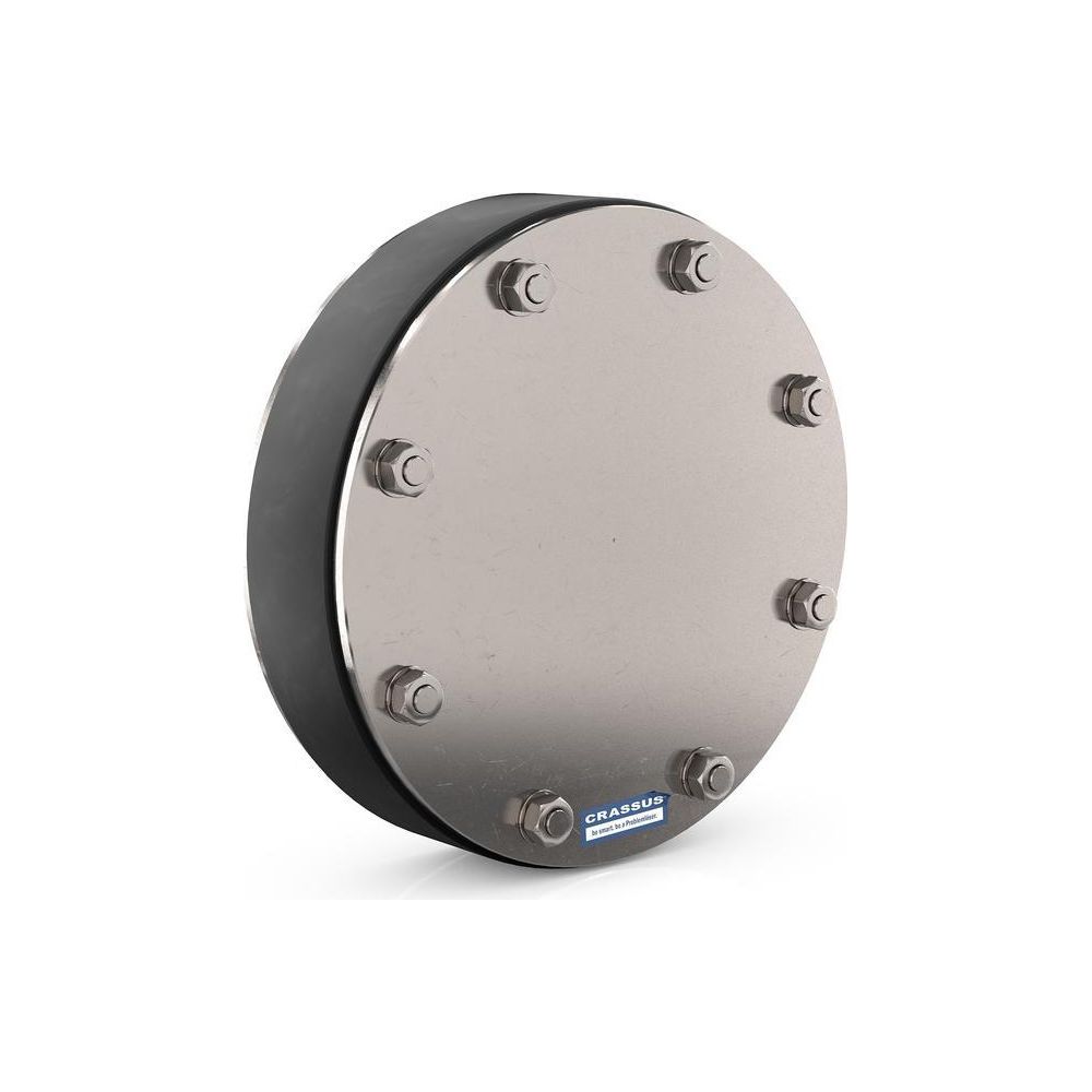Crassus Pressdichtung Typ ED Blindstopfen, DN 125, 1 bar, Dichtung 20mm, EPDM/V4A... CRASSUS-CRA21079V4A 4260391374210 (Abb. 2)