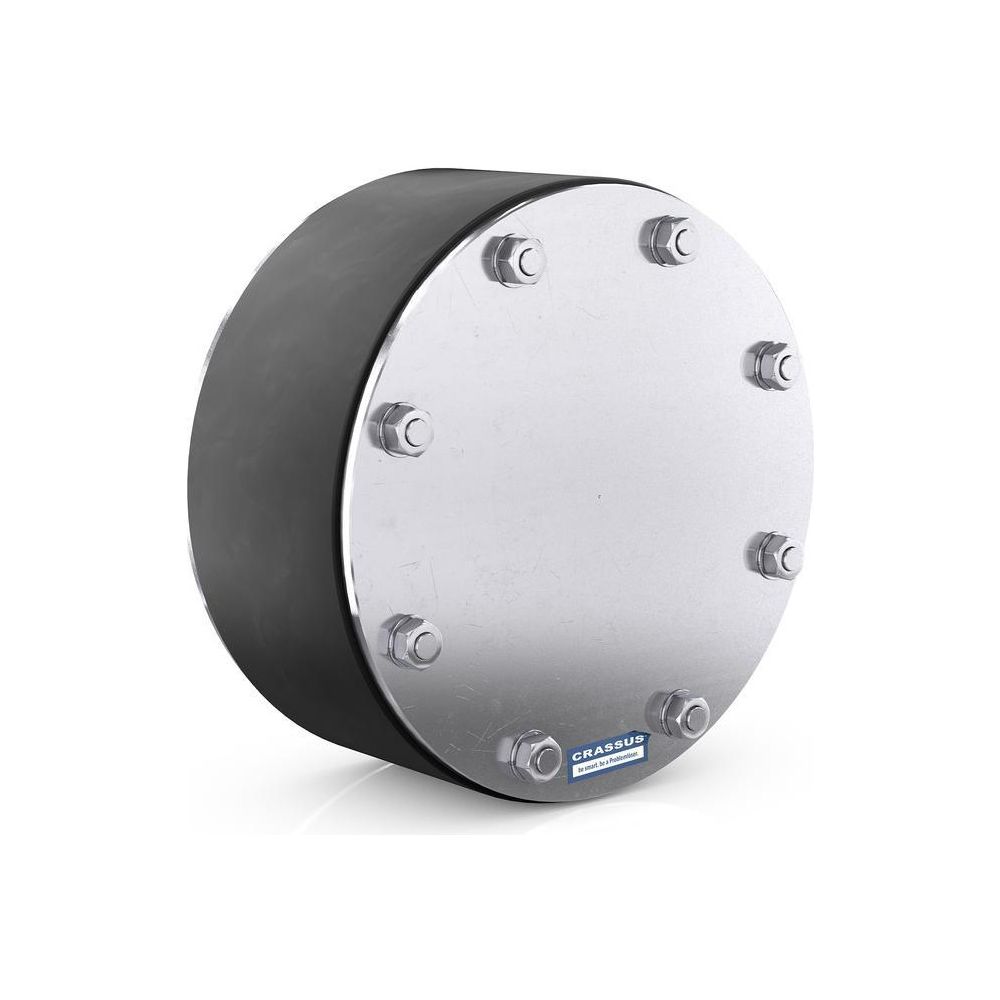 Crassus Pressdichtung DD Blindstopfen, DN 300, 3 bar, Dichtung 40mm, EPDM/V2A... CRASSUS-CRA21092V2A 4260391379680 (Abb. 2)