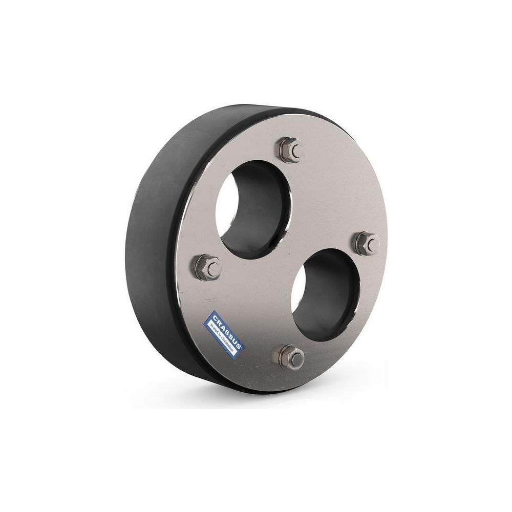 Crassus Pressringdichtung Typ M, DN 100, 2x0-32mm, 2,5 bar, Dichtung 30mm, EPDM/V4... CRASSUS-CRA21096V4A 4260391374531 (Abb. 2)